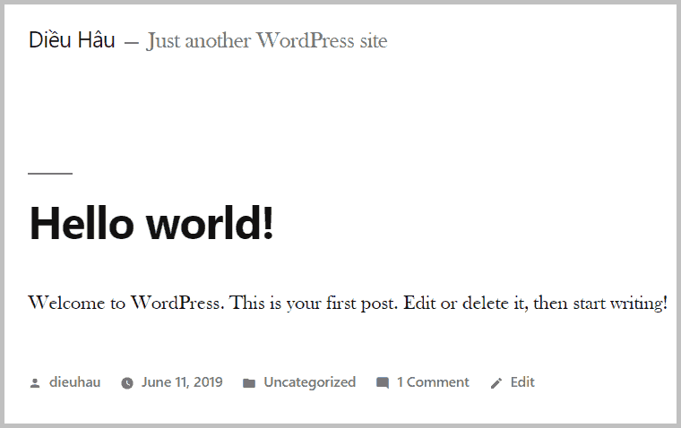 WordPress-Site-Demo