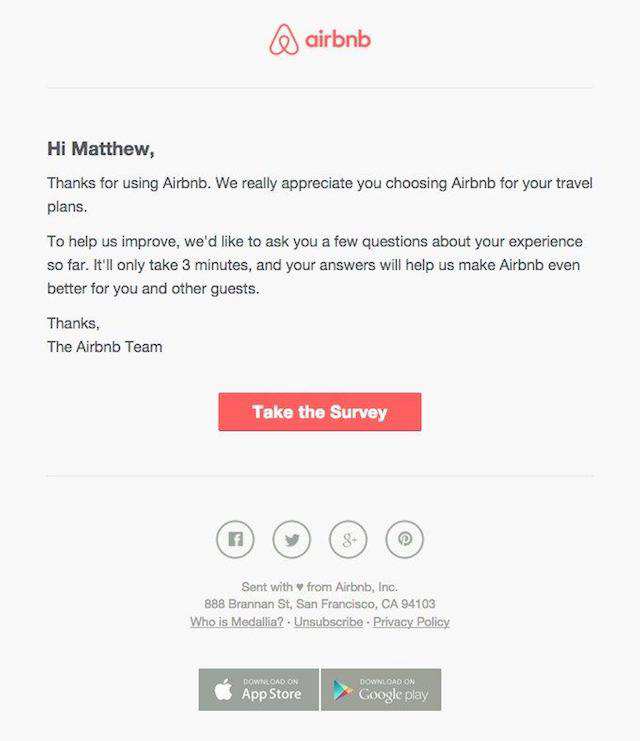 Mẫu email marketing đơn giản