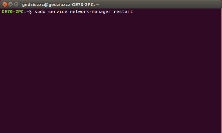 Flush DNS trên Ubuntu Linux bằng Terminal