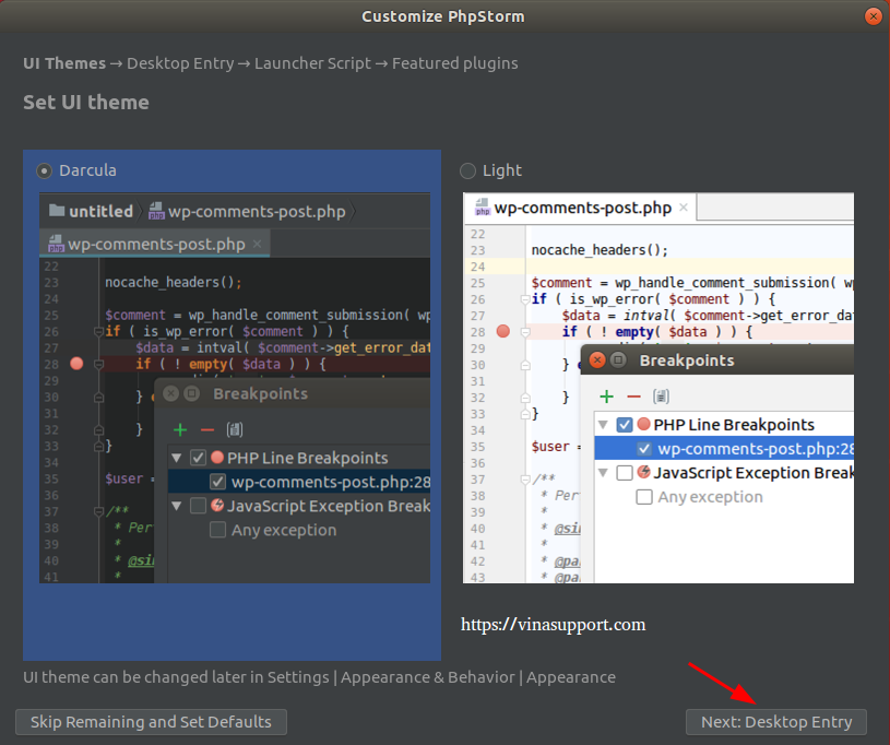 Huong dan cai dat PhpStorm IDE tren Ubuntu Step 4