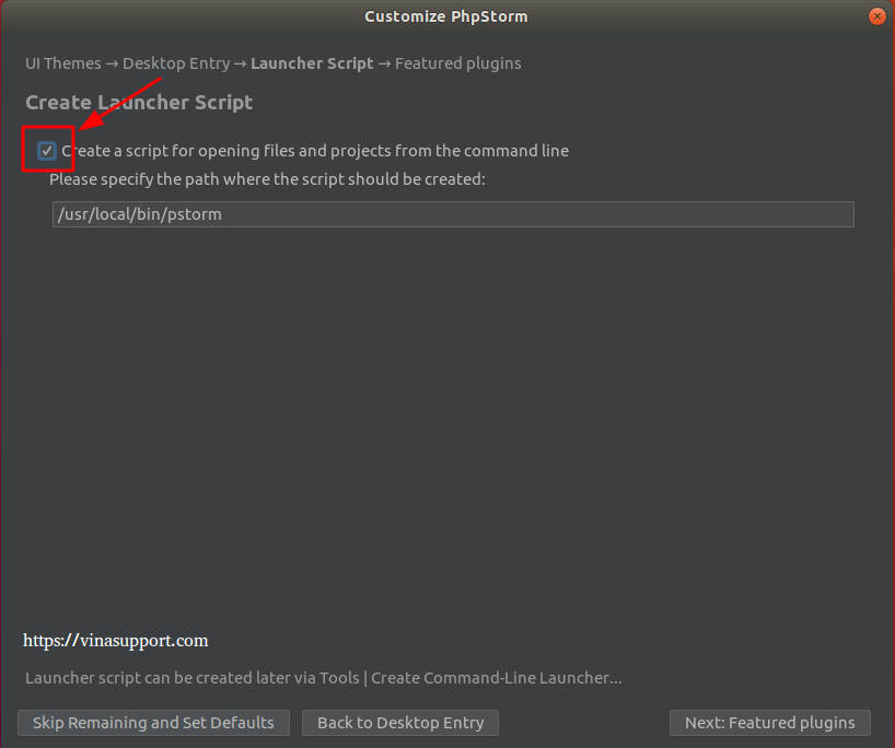 Huong dan cai dat PhpStorm IDE tren Ubuntu Step 6