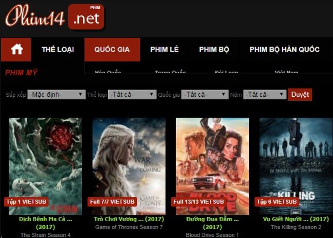 Top 25 trang web xem phim trực tuyến tốt nhất Việt Nam 2019