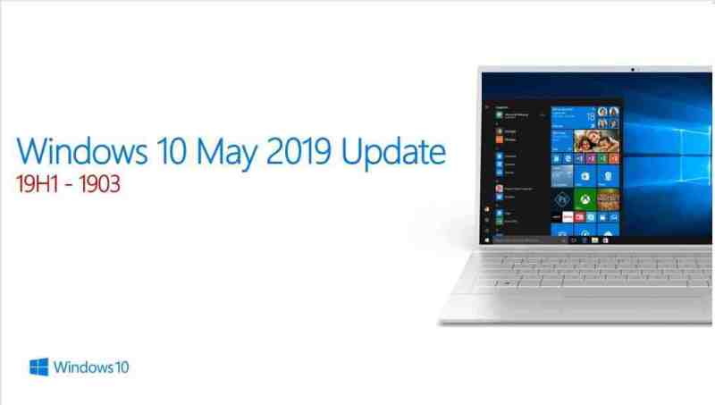 Bản Windows 10 1903 Microsoft giới thiệu vào tháng 5.2019