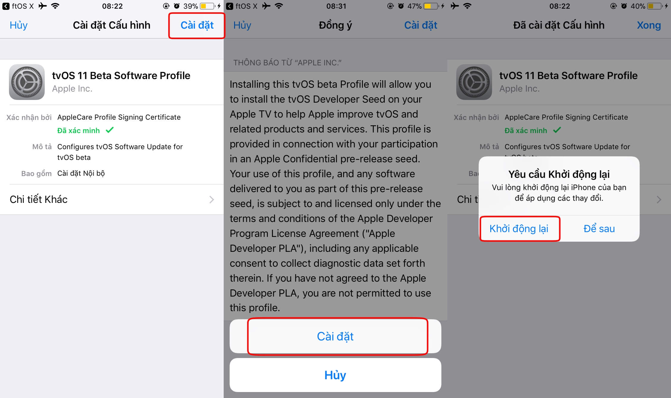 Hướng dẫn chặn cập nhật ios mới nhất trên iphone, ipad 2020 4