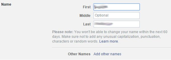 doitenfacebookcanhan3.3 Đổi tên Facebook cá nhân không cần chờ 60 ngày hoặc đổi quá 5 lần