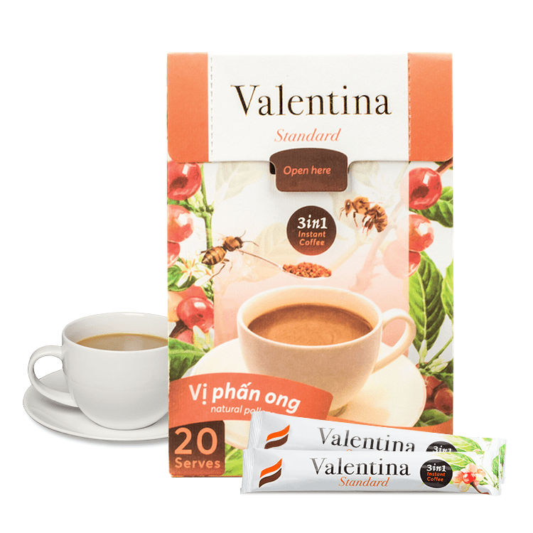 Cà Phê Sữa Valentina Honee Coffee - 320g
