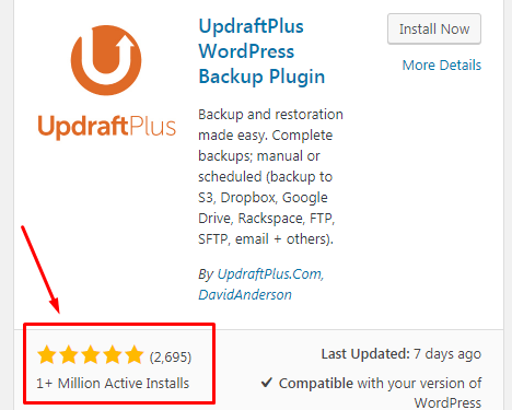 Plugin Backup Wordpress 1 2