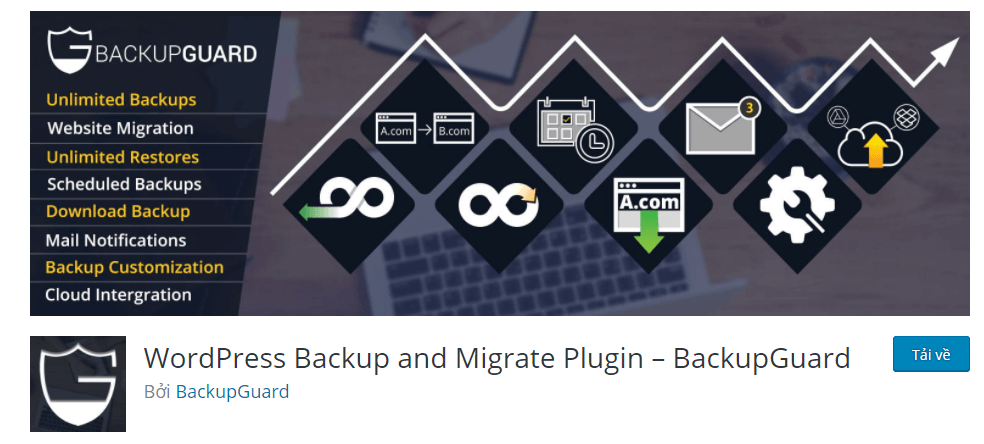 10+ Plugin Backup Wordpress tốt nhất hiện nay (Cập nhật 2020) 3