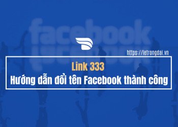 Link 333 Facebook Là Gì Các Bước đổi Tên Bằng Link 333 1
