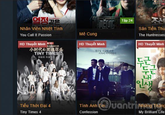 [Tổng hợp] 20+ Website xem phim chất lượng cao (Thuyết minh) 7