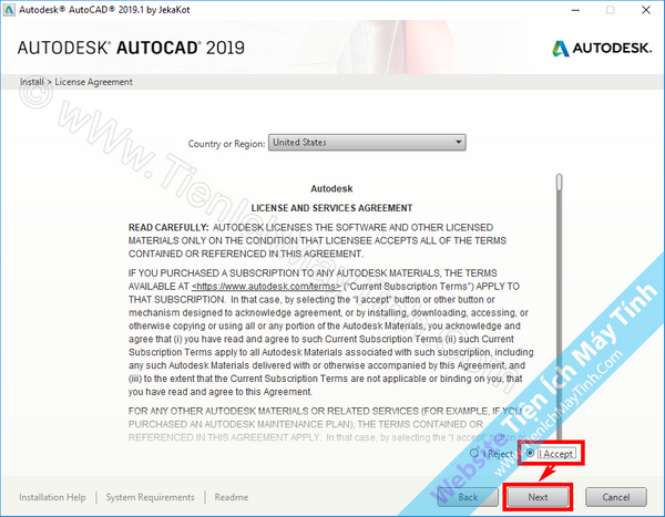 Hướng dẫn cài đặt & Link tải AutoCad 2019 Full bản quyền mới nhất 11
