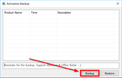 Backup Bản Quyền Windows & Office và Khôi Phục Bản Quyền Windows Thành Công 100%