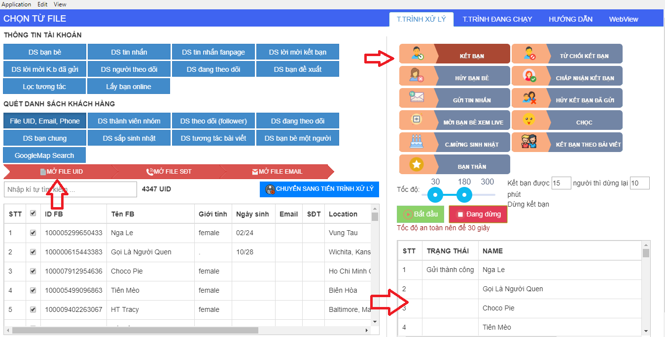 Chia sẻ 3 cách kết bạn bằng Simple Facebook ít bị khóa nhất