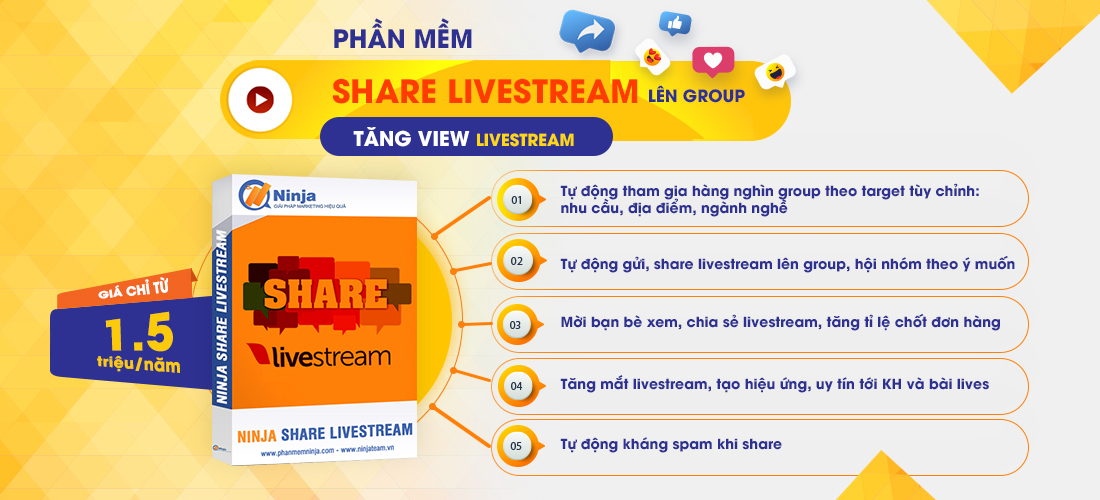 Phan Mem Share Livestream 3