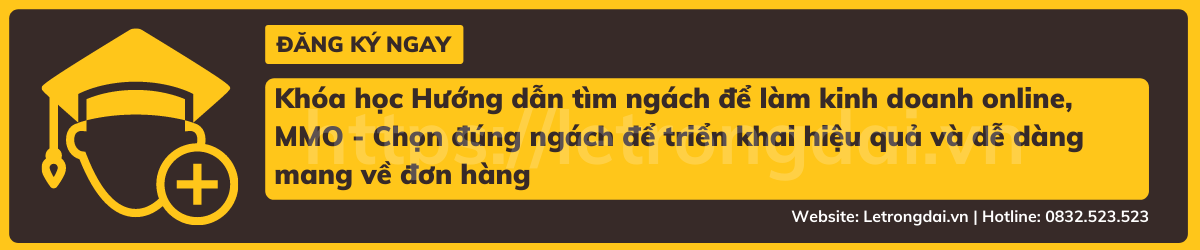 Khóa Học Hướng Dẫn Tìm Ngách để Làm Kinh Doanh Online, Mmo Chọn đúng Ngách để Triển Khai Hiệu Quả Và Dễ Dàng Mang Về đơn Hàng