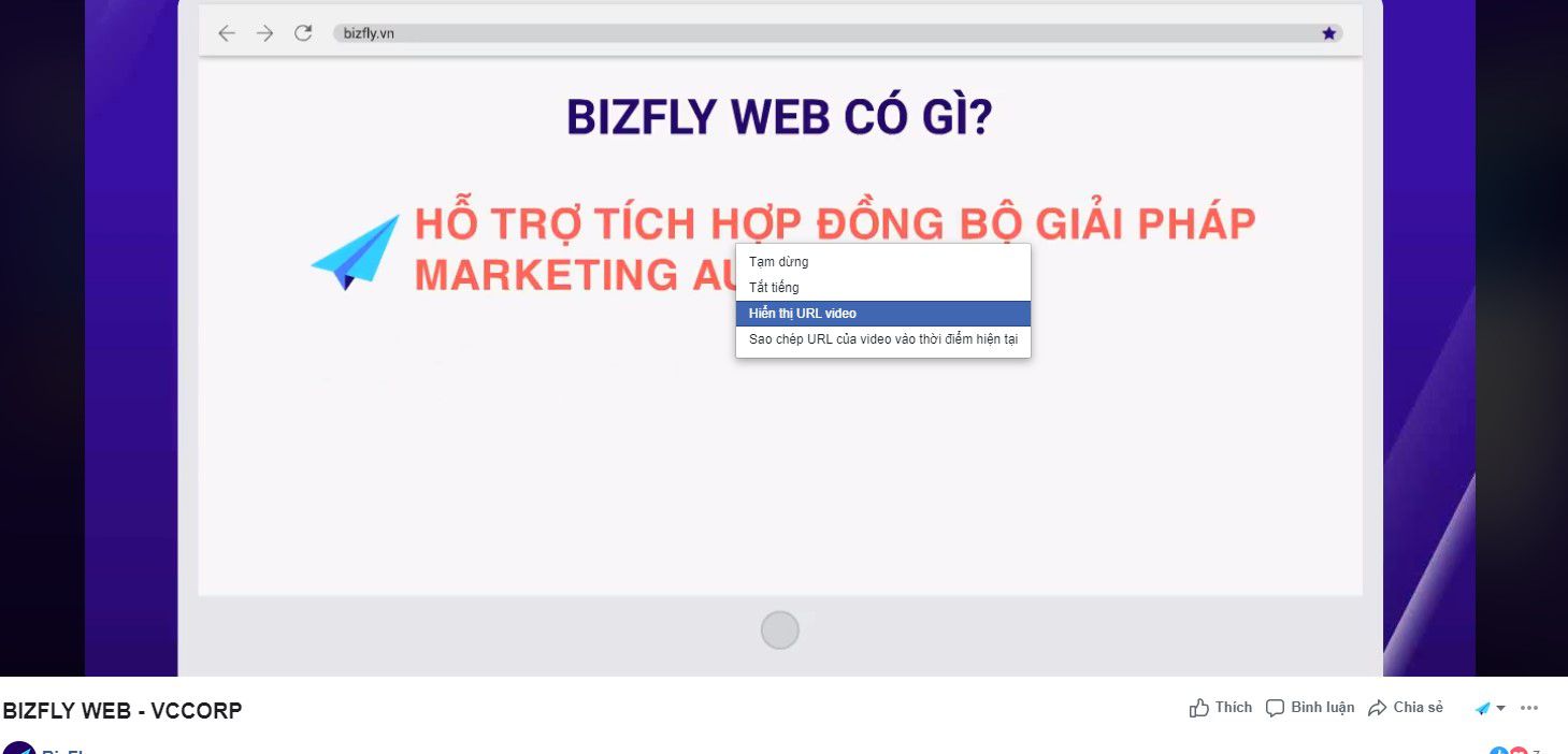 cách lấy link bài viết facebook