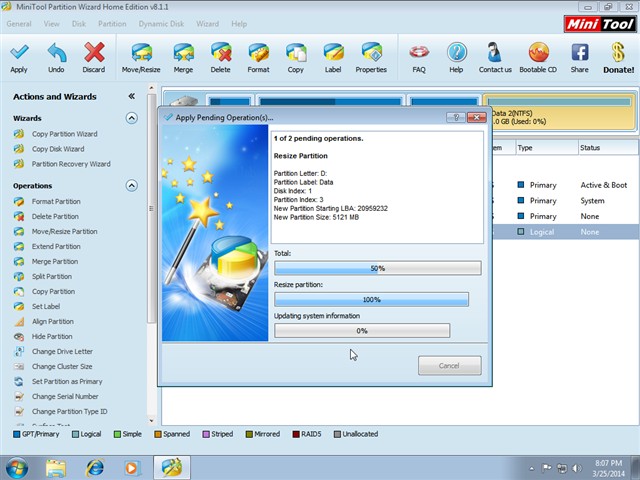 minitool partition wizard