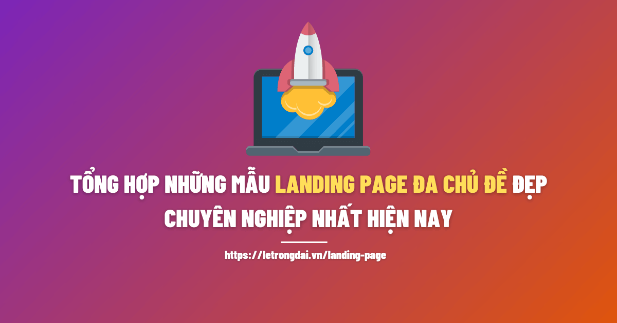 Những Mẫu Landing Page Da Chủ Dề Dẹp 20