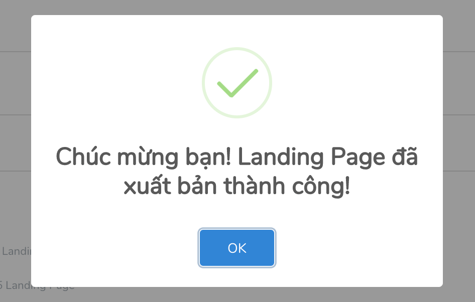 Đăng ký chọn mẫu tài khoản Simple Page