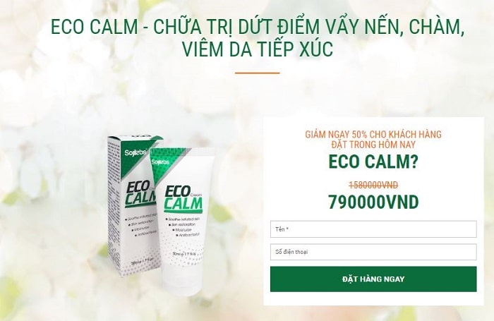 Eco Calm là gì? Eco Calm có tốt không? Eco Calm giá bao nhiêu, mua Eco Calm ở đâu uy tín, chất lượng