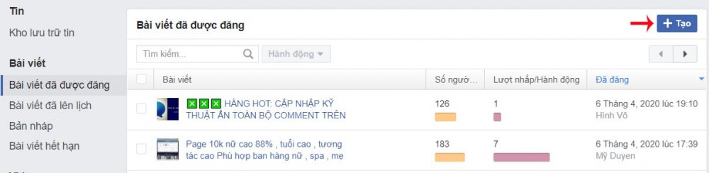 hẹn giờ đăng bài trên facebook