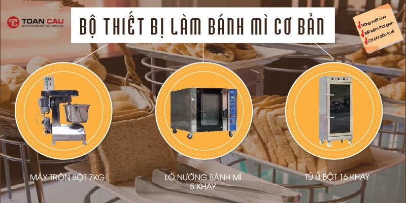 mở lò bánh mì cần bao nhiêu vốn