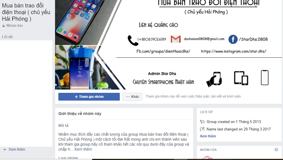 các group bán hàng trên facebook