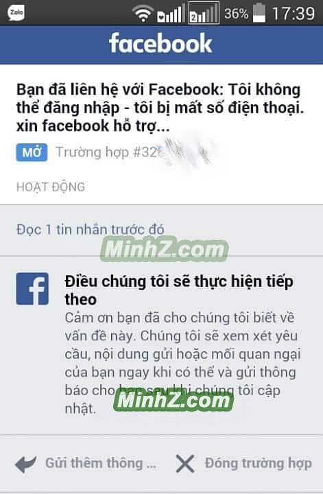 lấy lại mật khẩu facebook khi mất số điện thoại và email