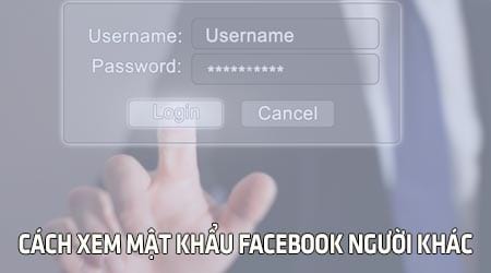 xem mật khẩu facebook trên điện thoại android
