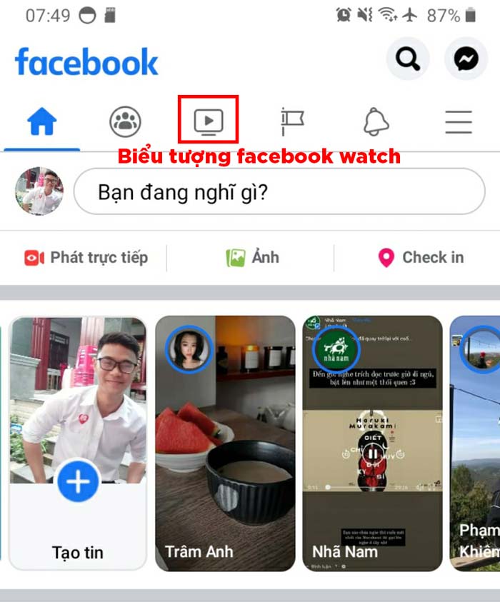 tại sao facebook không có watch