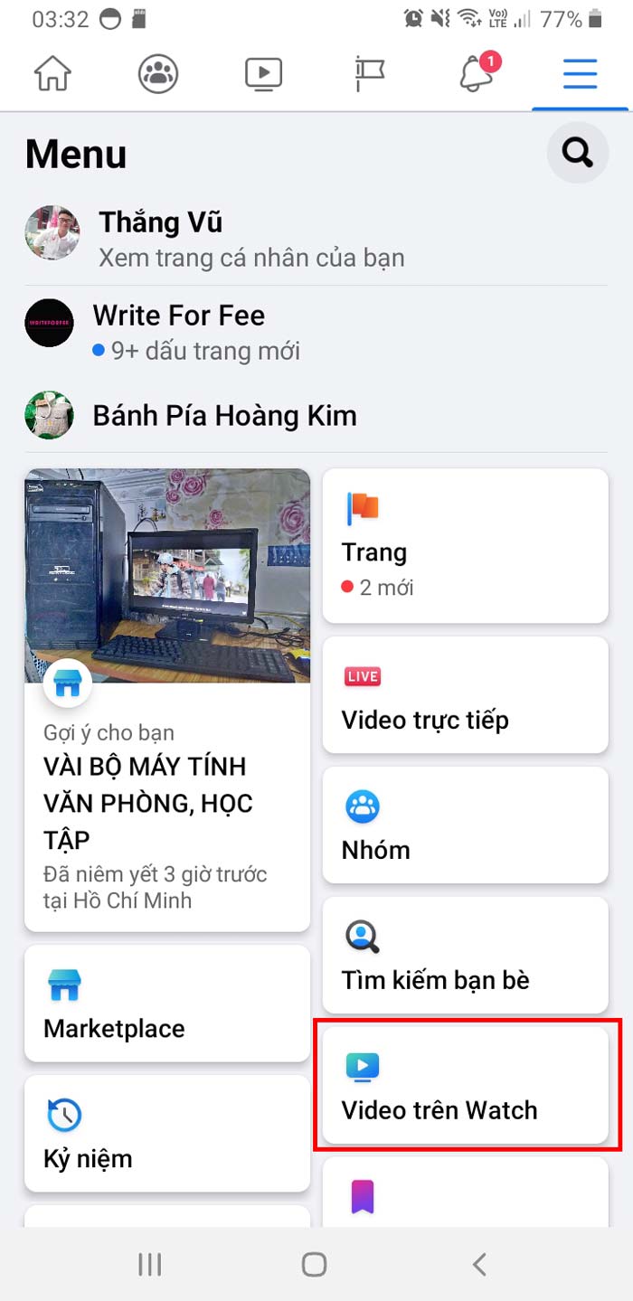 tại sao facebook không có watch