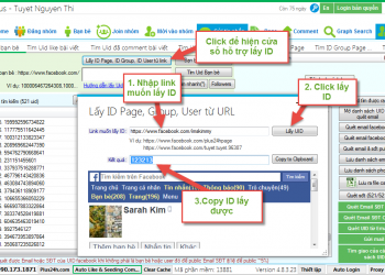 Huong Dan Lay Uid Page Group User Facebook