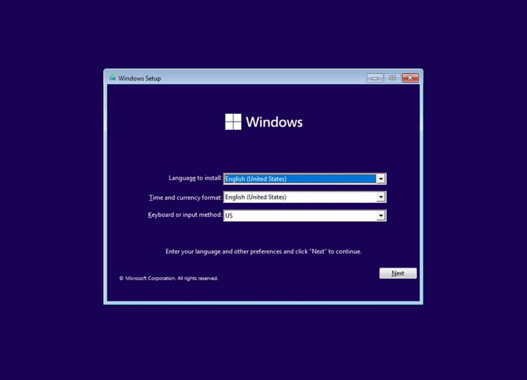 Windows 11 Setup Process 1