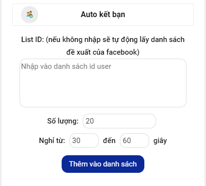 Simple Facebook Pro - Phần mềm hỗ trợ kết bạn khách hàng tiềm năng, nuôi nick Facebook, xây dựng trang cá nhân bán hàng trên Facebook 13