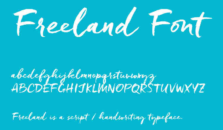 Font Freeland