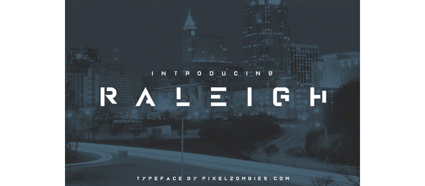 Raleigh Font