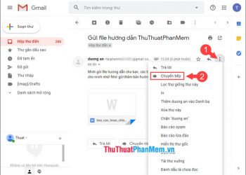 Forward Mail La Gi 2