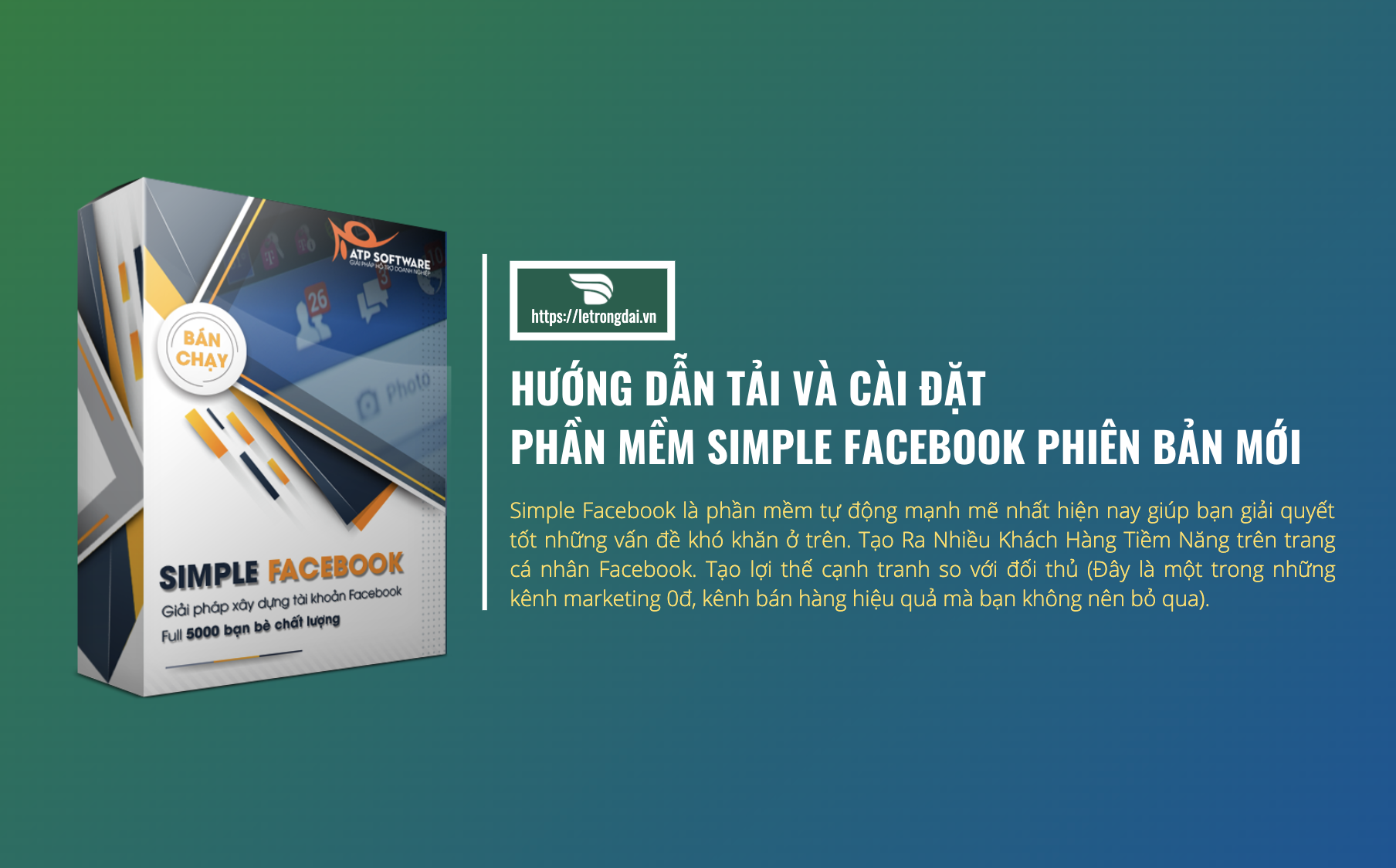 Hướng Dẫn Tải Và Cài Dựt Phần Mềm Simple Facebook