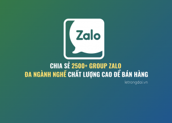 Chia Sẻ 2500 Group Zalo Da Ngành Nghề Chất Lượng Cao Dể Bán Hàng 2