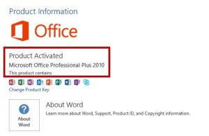 Cách kích hoạt Microsoft Office 2010 Full bản quyền thành công 100% 3