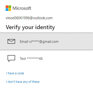 Microsoft phải xác minh danh tính để đảm bảo an toàn cho bạn