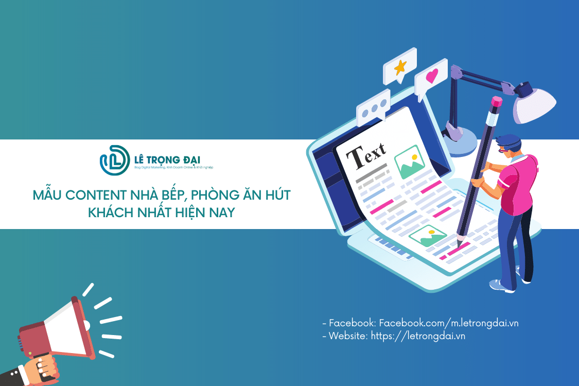 TOP 999+ mẫu content Nhà bếp, phòng ăn hút khách nhất hiện nay