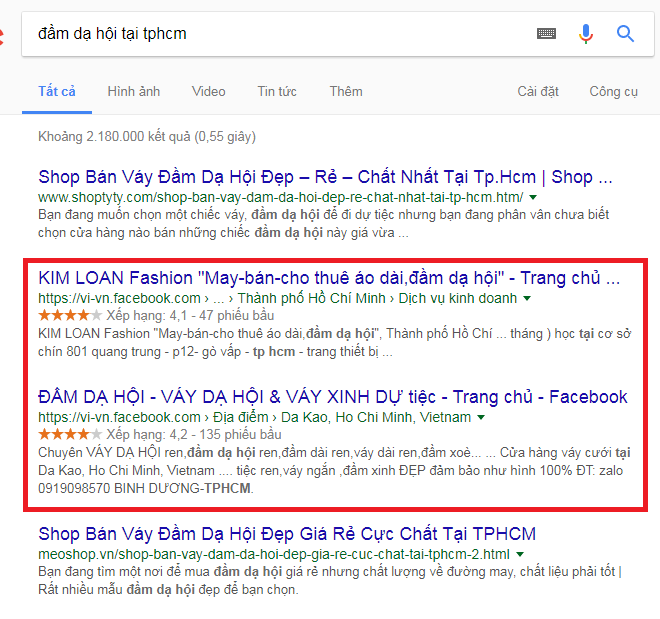 Seo fanpage lên top google