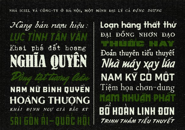 Tải miễn phí Full bộ Font Retro Việt Hóa - Bộ font Hồi ức Sài Gòn - 32 font xưa cũ Việt Hóa 2