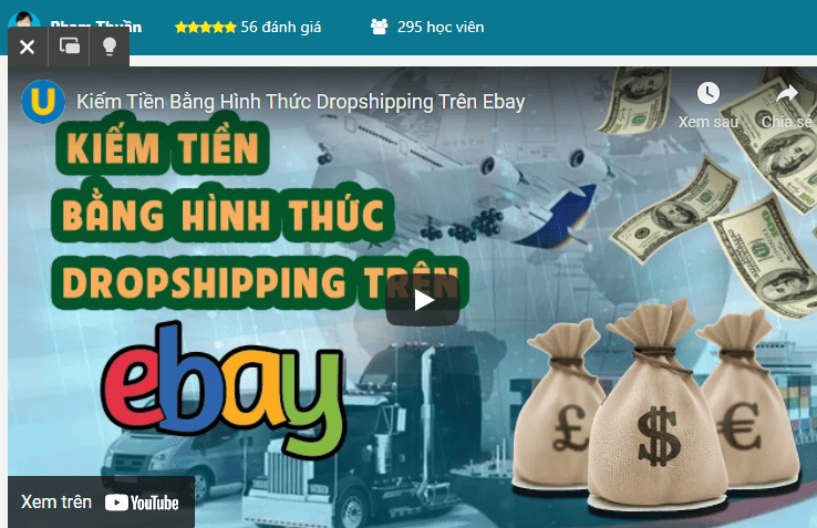 Khóa học Dropshipping Online 