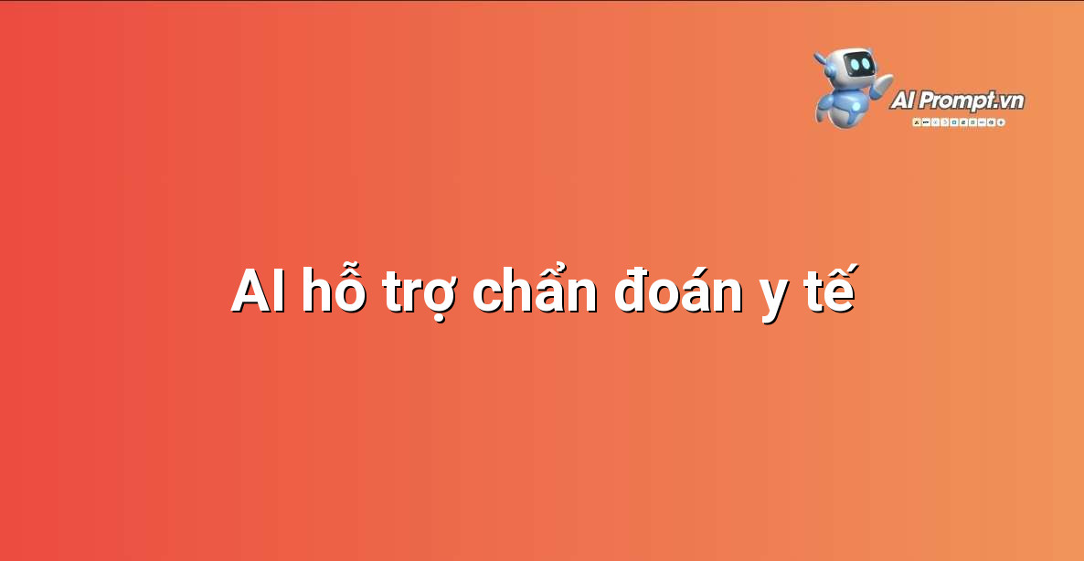 Hình ảnh mô tả AI đang phân tích hình ảnh y tế để phát hiện bệnh sớm