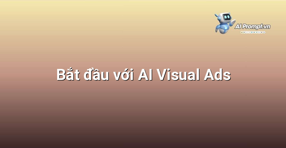 Giao diện sử dụng một công cụ AI tạo hình ảnh quảng cáo, thể hiện các trường nhập liệu cho prompt và kết quả hình ảnh được tạo ra