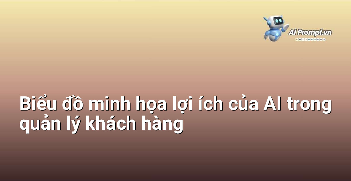 Biểu đồ thể hiện các lợi ích chính khi ứng dụng AI vào CRM, bao gồm tăng tốc độ, cá nhân hóa và dự đoán.