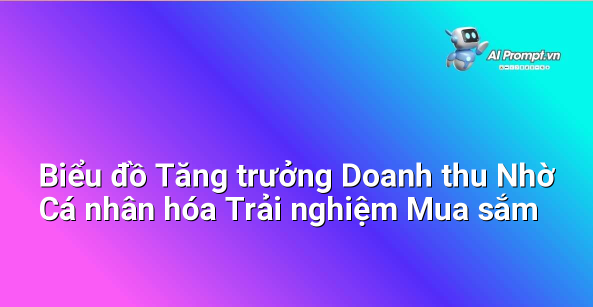 AI Cá nhân hóa Trải nghiệm Mua sắm Là Gì? Hướng dẫn Chi tiết Cho Người Mới Bắt Đầu 3 Biểu đồ cho thấy sự gia tăng doanh thu và tỷ lệ chuyển đổi khi áp dụng cá nhân hóa trải nghiệm mua sắm bằng AI