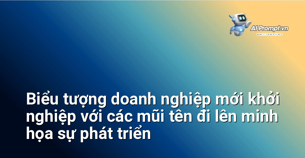 Biểu tượng minh họa sự phát triển và thành công của doanh nghiệp mới khởi nghiệp nhờ ứng dụng công nghệ